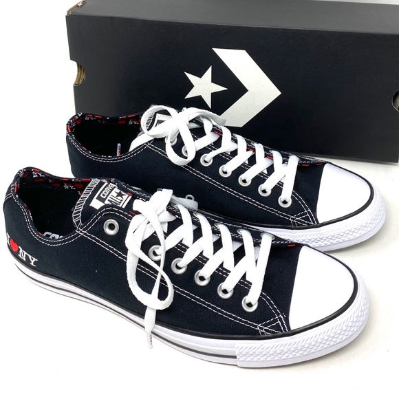 🌿Spring Sale 🌿Converse Ctas Canvas Low I ❤️ NY Men’s Sneakers Size 161181F - Picture 8 of 11